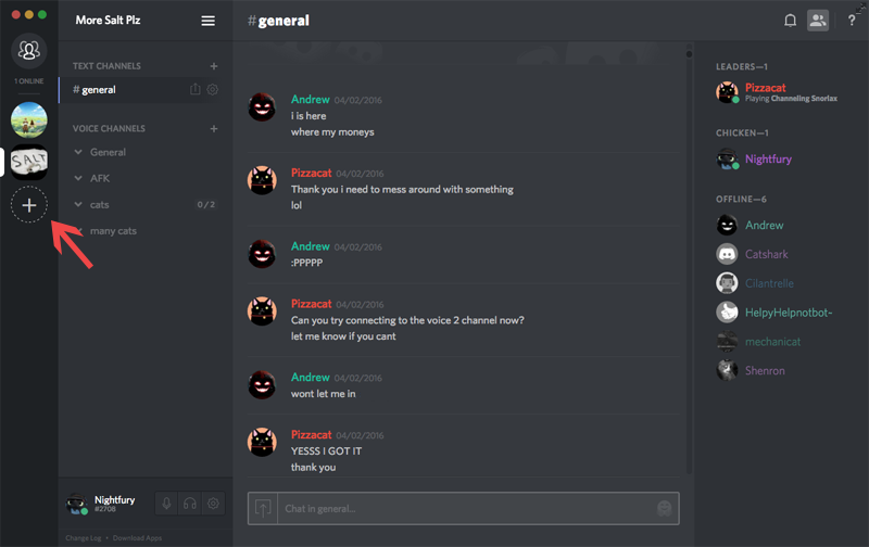 Discord how to clear a chat